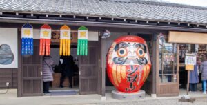 達磨寺-達磨堂、売店だるだる